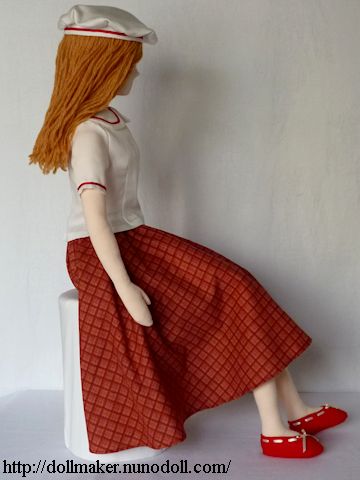 Girl doll side