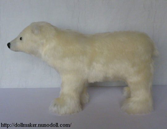 Stuffed polar bear