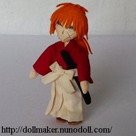 Mini doll of Kenshin