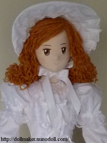 Girl doll in dress