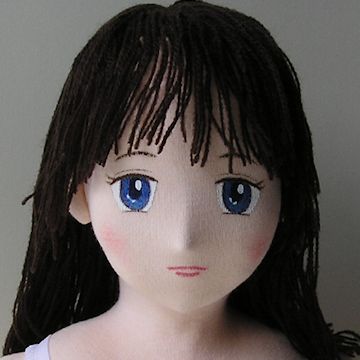 Doll blue eyes