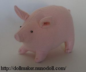 Pig of felt