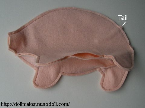 pig stuffed animal pattern