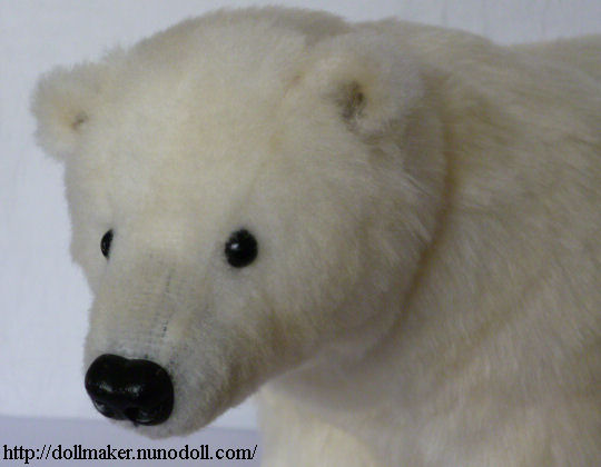 Stuffed polar bear