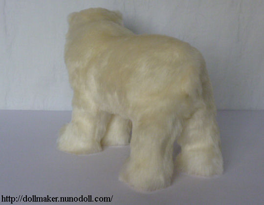 Polar bear back