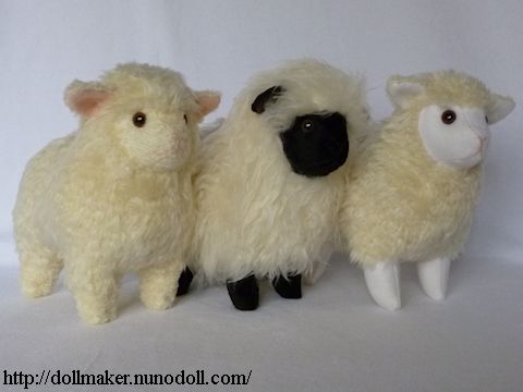 stuffed sheep sewing pattern