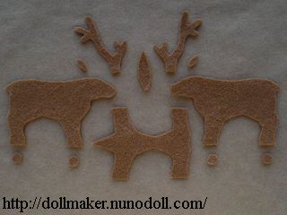 Reindeer pieces