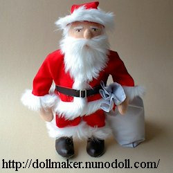 santa clothes doll