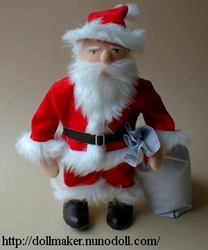 santa clothes doll