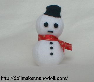 Stuffed snowman